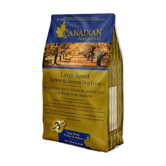 Canadian Naturals - TURKEY and SALMON LARGE BREED Dry Dog Food