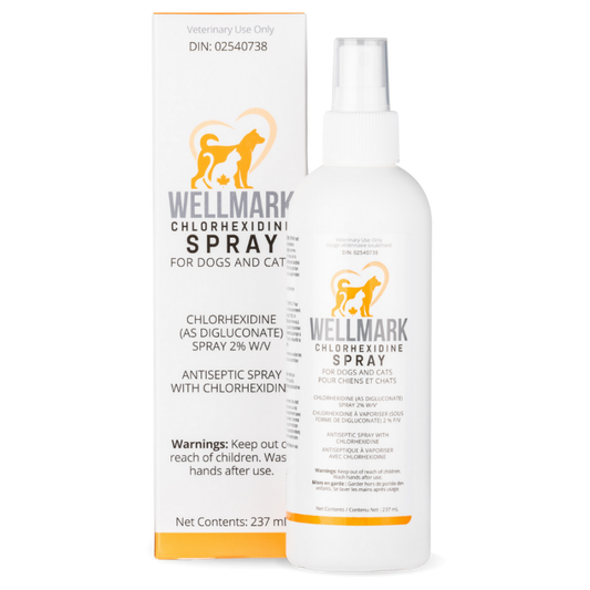Wellmark Chlorhexidine spray for dogs and cats