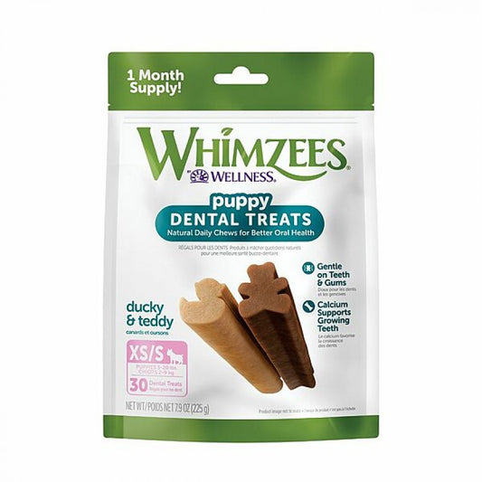 LocalID_61965 Whimzees - PUPPY STIX Dental Chew - XS-SM - 9CM (3.5in) - 30PK