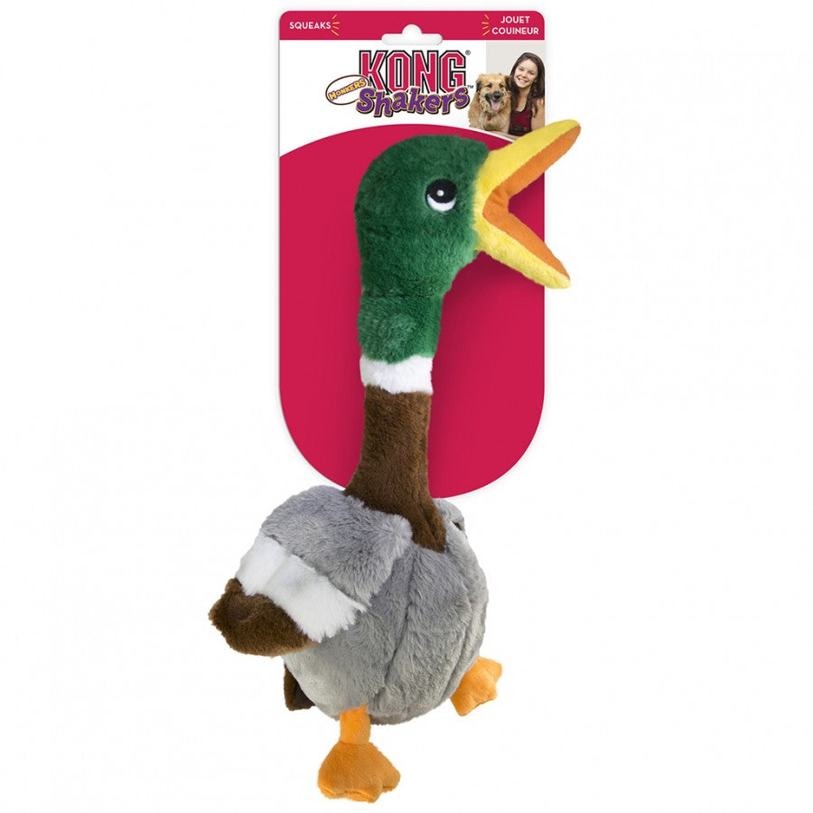 Kong - Shakers Honkers DUCK Squeak Dog Toy - LARGE - 47CM (18in)