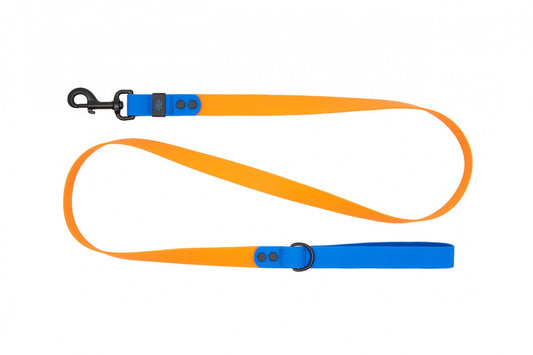 RC Pets - Waterproof Leash - ORANGE SAPPHIRE - 3/4in x 5ft