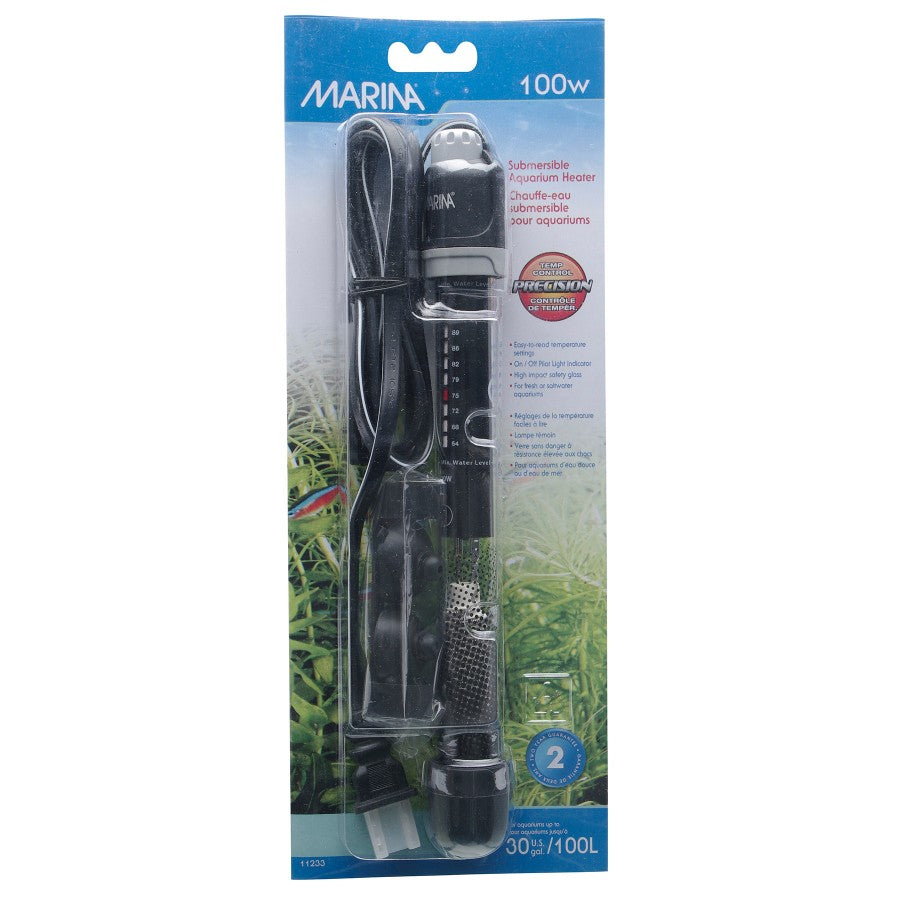 LocalID_64279 Marina - Submersible Pre-Set Aquarium Heater - 100 W - 22CM (8.5 in)