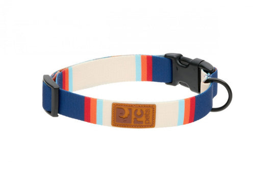 LocalID_70695 RC Pets - Eco Clip Collar - COASTAL STRIPE - MEDIUM - 1 x 12-20in
