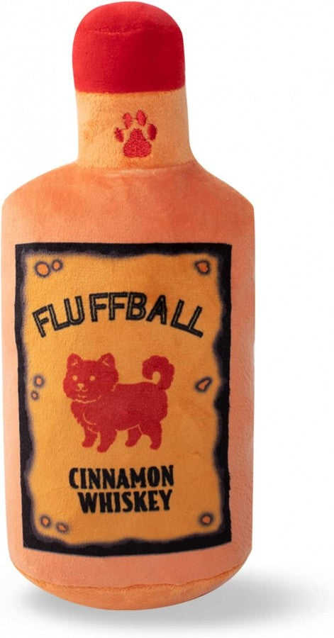 Fringe Studio - Fluffball Cinnamon Whiskey Plush Dog Toy