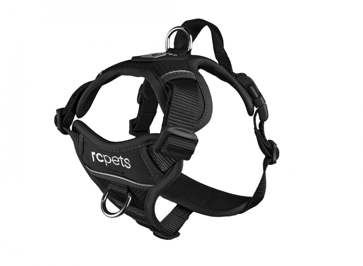 RC Pets - Momentum Control Harness - BLACK - LARGE