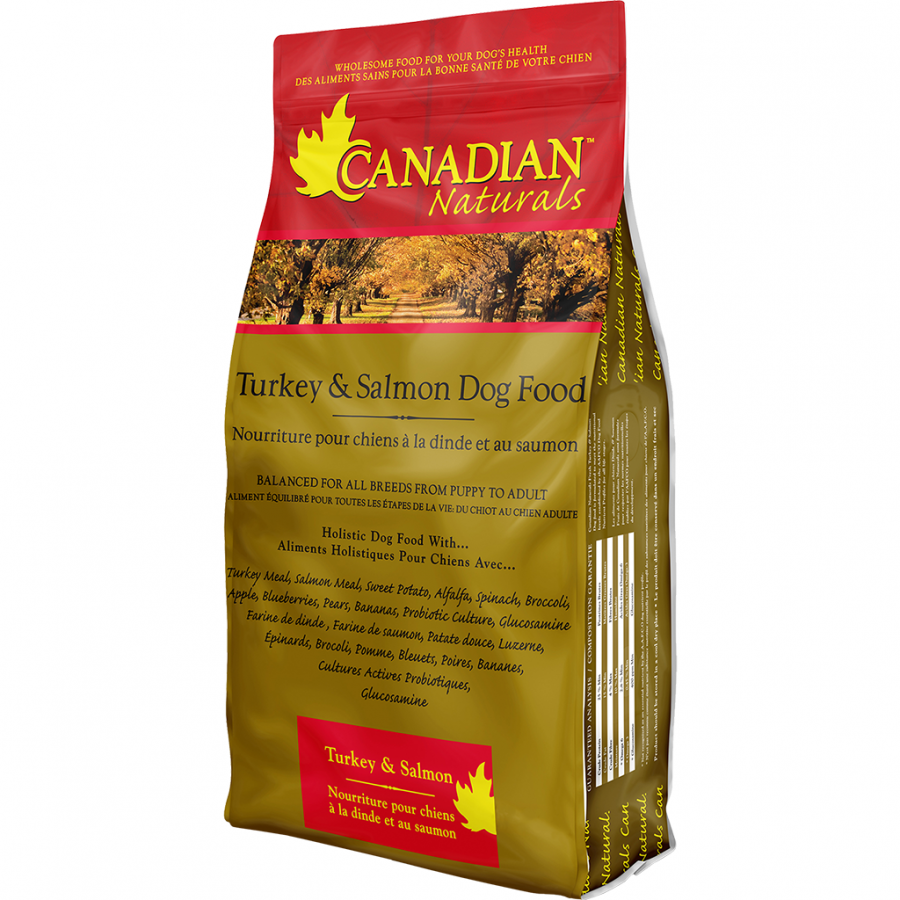 Canadian Naturals - TURKEY and SALMON Dry Dog Food - 13.6KG (30lb)