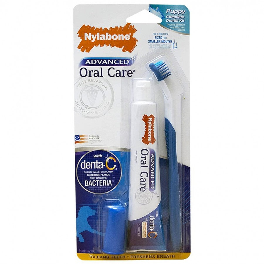 Nylabone - Advanced Oral Care Dental Kit - PUPPY - 70GM (2.5oz)