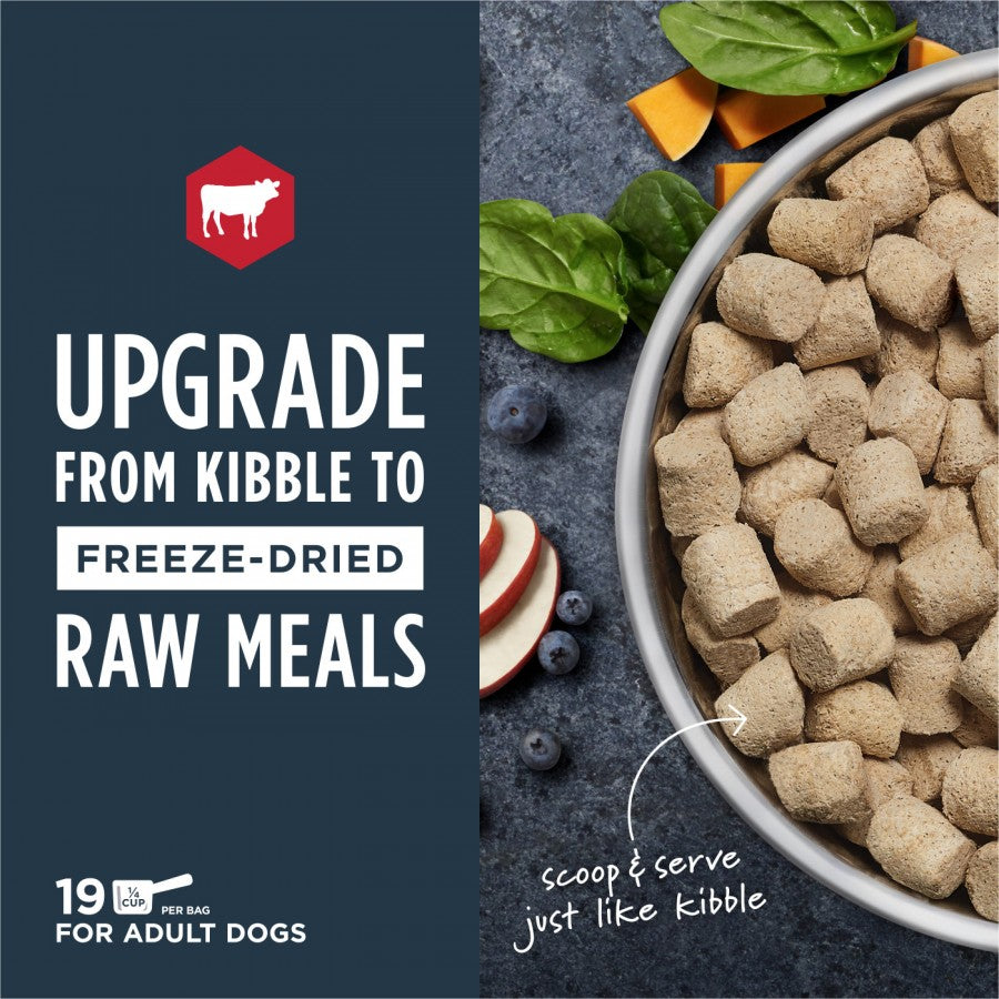 *S.O. - Up to 3 Week Wait* Instinct - FD Raw Meals GF Real BEEF Dog Food - (9.5oz)