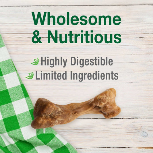 LocalID_68628 Nylabone - Healthy Edibles BONE BROTH HAM Dog Chew - LARGE - 140GM (4.9oz)