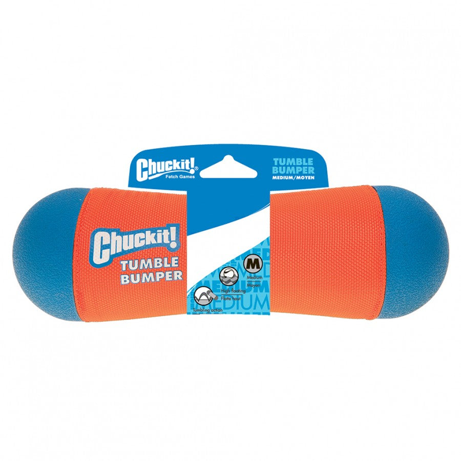 *S.O. - Up to 2 Week Wait* Chuckit -  Tumble Bumper Dog Toy - MEDIUM - 21CM (8in)