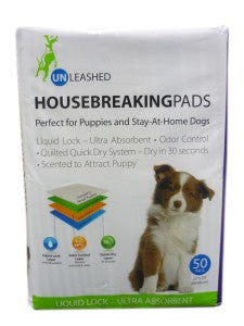 Unleashed - Housebreaking Pads - 56 x 58CM (22 x 23in) - 100PK