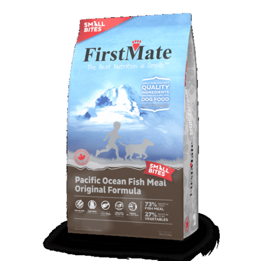 FirstMate - GF LID Pacific Ocean FISH Small Bites Dry Dog Food - 2.27KG (5lb)