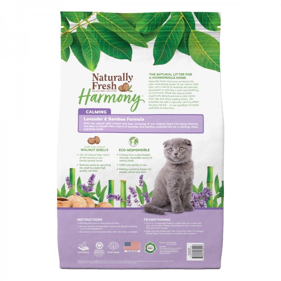 LocalID_69194 Naturally Fresh - Harmony LAVENDER & BAMBOO Cat Litter - 6.35KG (14lb)