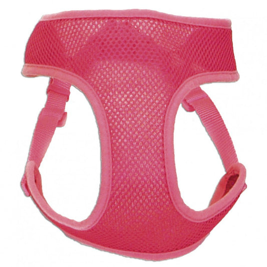 *DISC* Coastal - Comfort Soft STEP-IN Dog Harness - BRIGHT PINK - XSMALL - 3/8in (16-18in)