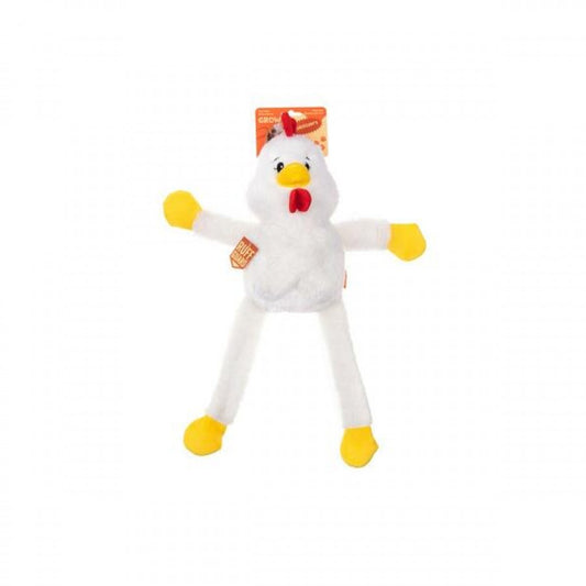 LocalID_69405 Growl - Pulldozers Chicken Dog Toy - WHITE - 54CM (21.3in)