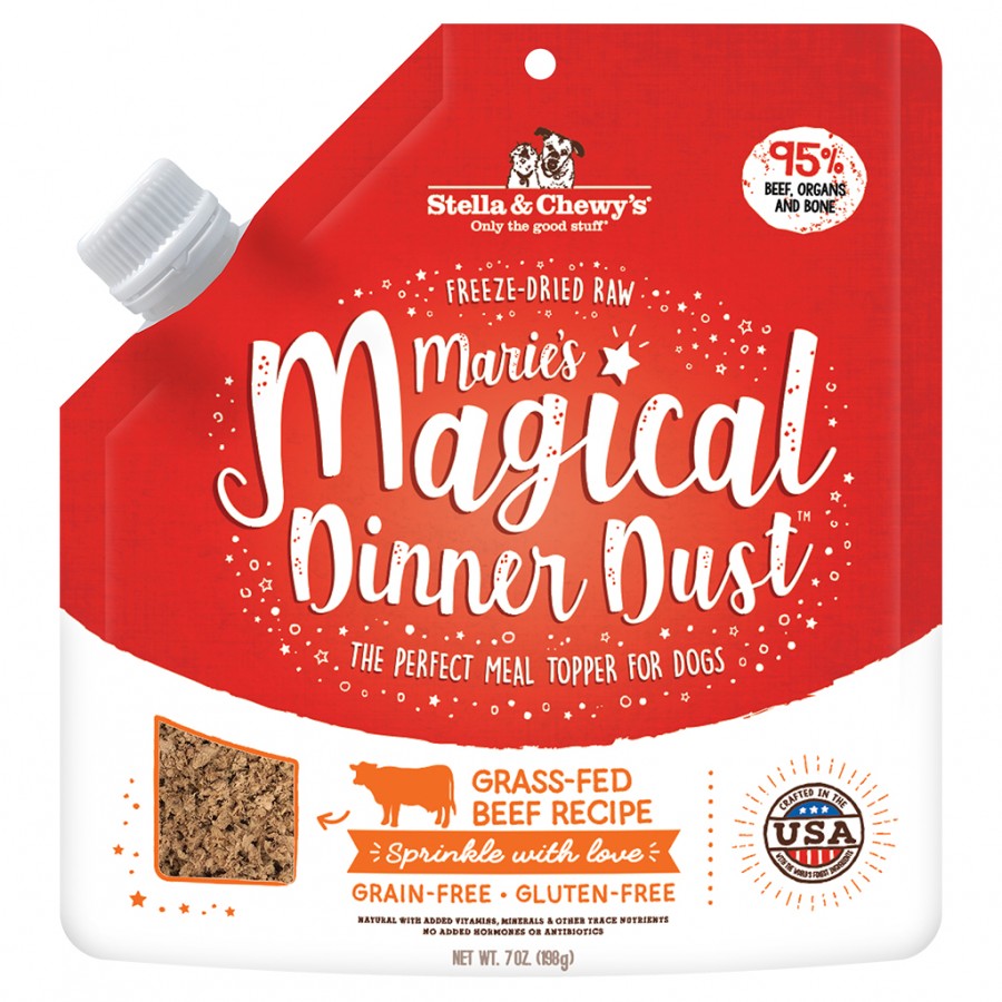 *S.O. - Up to 2 Week Wait* Stella & Chewy's - FD MM Dinner Dust - BEEF - 198GM (7oz)