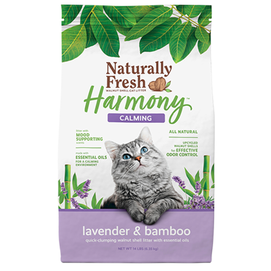 LocalID_66828 Naturally Fresh - Harmony LAVENDER & BAMBOO Cat Litter - 6.35KG (14lb)