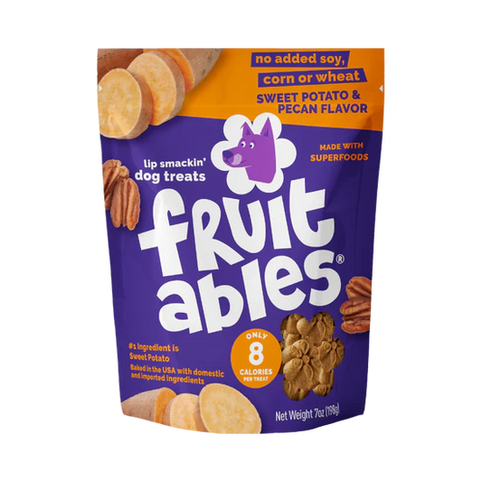 LocalID_71534 Fruitables - SWEET POTATO and PECAN Crunchy Dog Treats - 198GM (7oz)