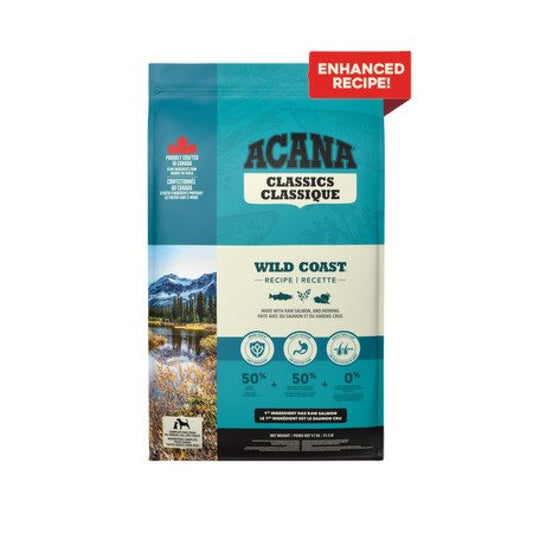 Champion Foods - Acana CLASSICS - WILD COAST Dry Dog Food - 9.7KG (21.3lb)