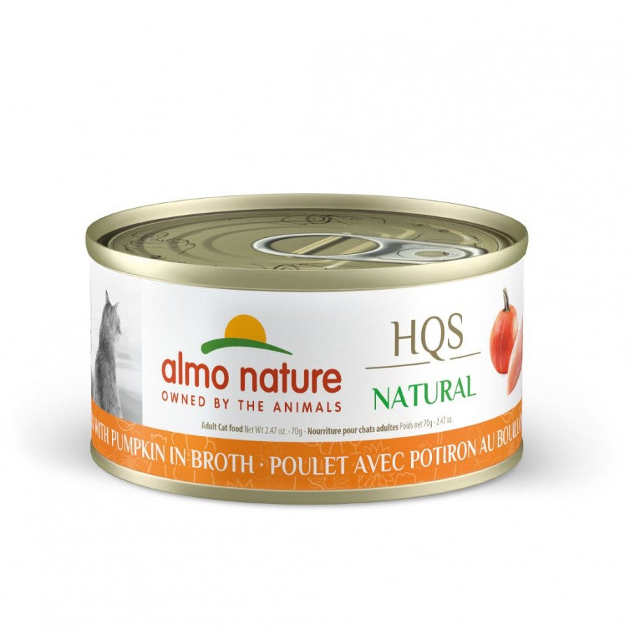 LocalID_53616 Almo Nature - CHICKEN WITH PUMPKIN IN BROTH Wet Cat Food - 70GM (2.4oz)
