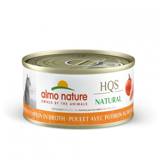 LocalID_53616 Almo Nature - CHICKEN WITH PUMPKIN IN BROTH Wet Cat Food - 70GM (2.4oz)