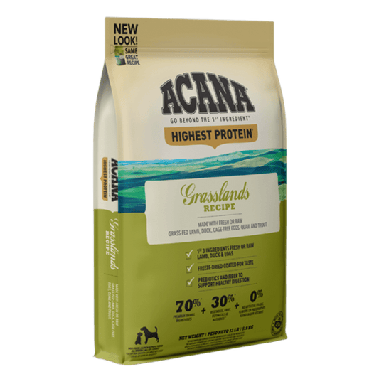 Champion Foods - Acana REGIONALS - GRASSLANDS Dry Dog Food - 2KG (4.4lb)