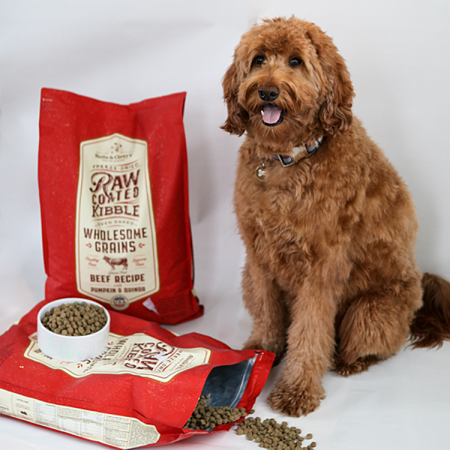 *S.O. - Up to 2 Week Wait* Stella & Chewy's - Raw Coated Wholesome Grains BEEF Dry Dog Food - 1.5KG (3.5lb)