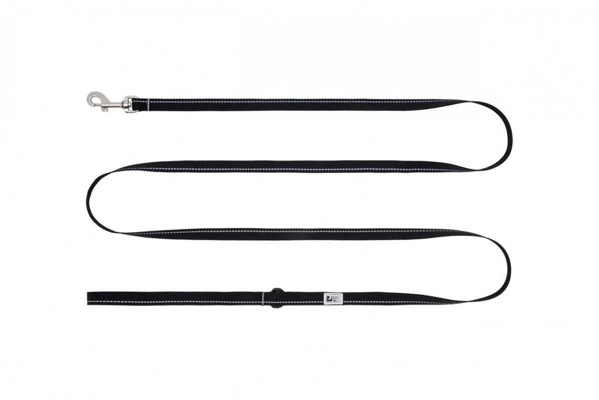 LocalID_67567 RC Pets - Petite Primary Dog Leash - BLACK - 1/2in x 6ft