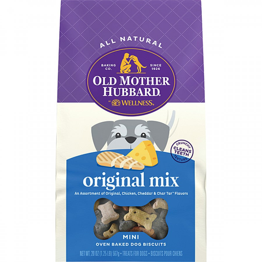 Old Mother Hubbard - Classic Oven Baked ASSORTED Dog Treat - MINI - 567GM (20oz)