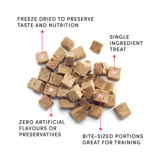 LocalID_70780 Crumps' Naturals - Mini Trainers FD PORK HEART Dog Treat