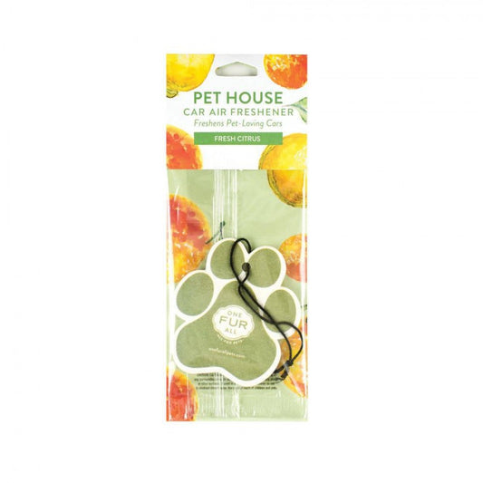 Pet House - Air Freshener - Fresh Citrus Car - 7.5CM (3in)