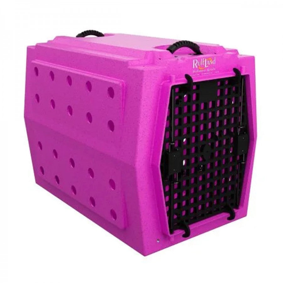 Ruff Land Kennel - HOT PINK - SMALL