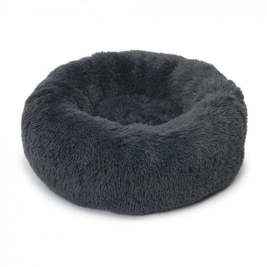 LocalID_57537 Catit - Fluffy Bed - Dark Grey - 60CM (20in) diameter