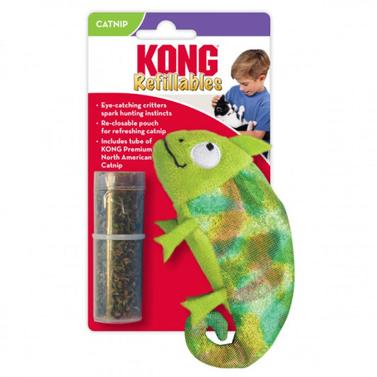 *S.O. - Up to 2 Week Wait* Kong - Refillables Chameleon Cat Toy - 14CM (5.5in)