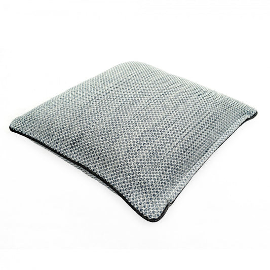 *DISC* Resploot - Square Bed - GREY SNAKESKIN - 50 x 50CM (19.5x19.5in)