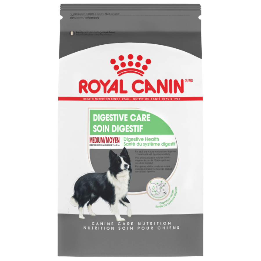 *S.O. - Up to 3 Week Wait* Royal Canin - MEDIUM DIGESTIVE Care Dry Dog Food - 7.7KG (17lb)