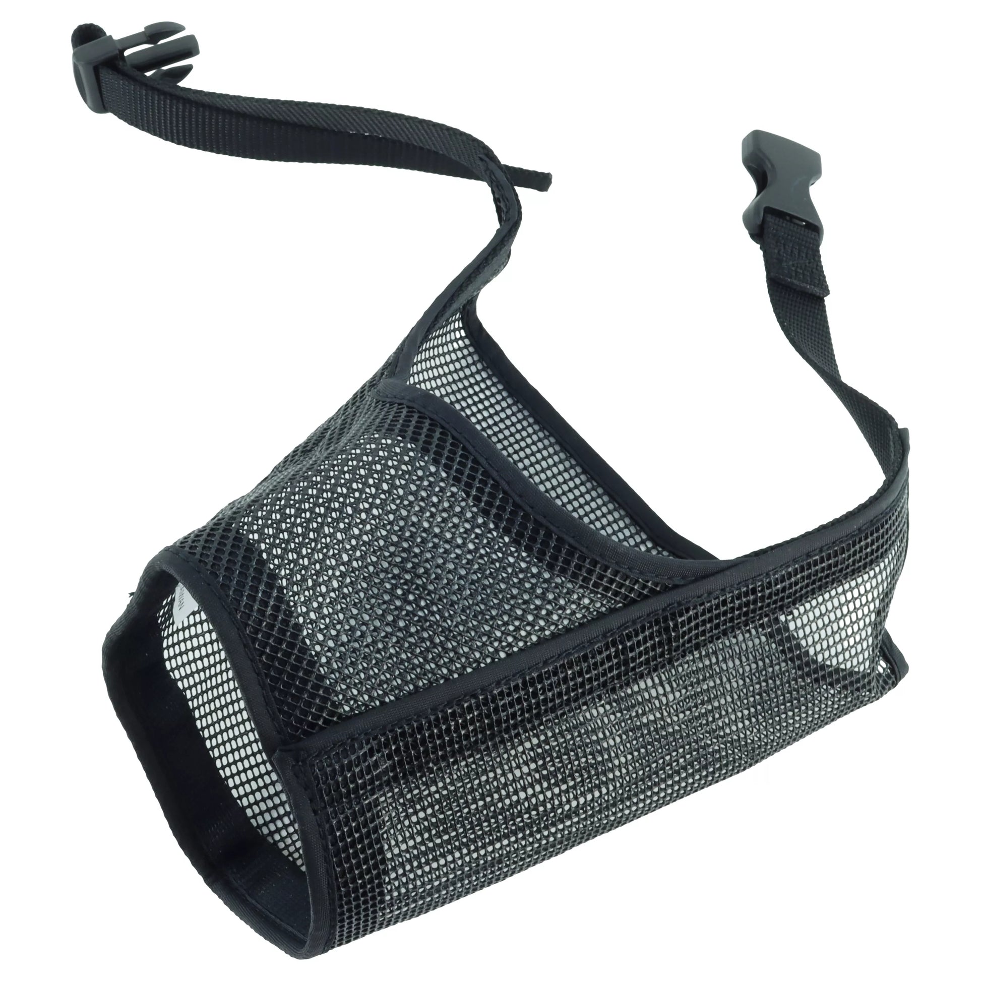 LocalID_70208 Coastal - Best Fit Adjustable Mesh Muzzle - Black - Size 5