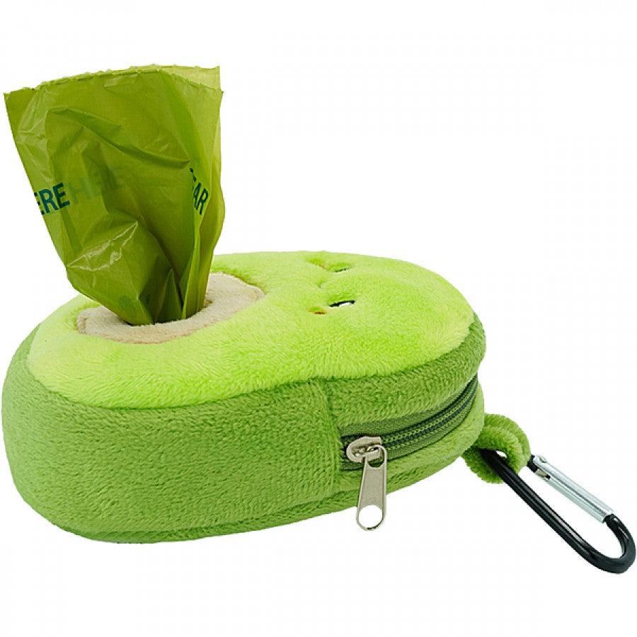 *S.O. - Up to 2 Week Wait* Hugsmart - Plush AVOCADO Poop Bag Dispenser - 12CM (5in)