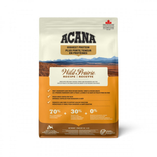 Champion Foods - Acana REGIONALS - WILD PRAIRIE Dry Dog Food - 2KG (4.4lb)