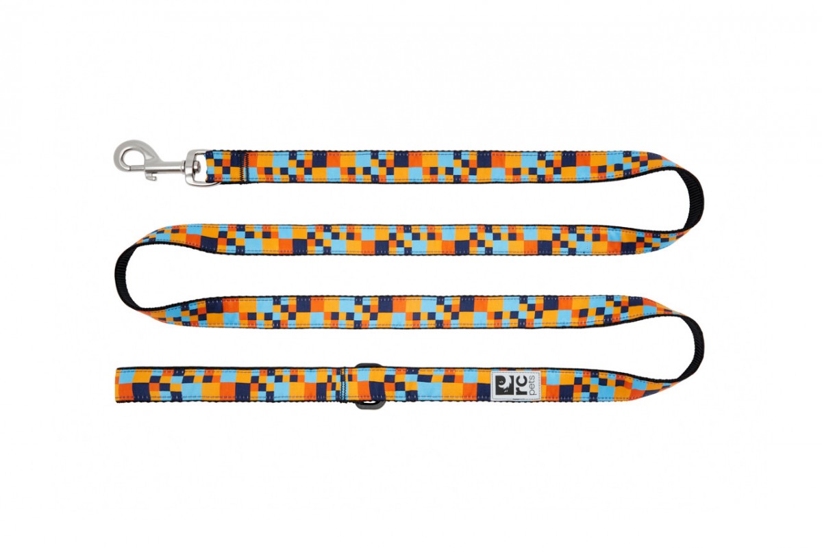 LocalID_67288 RC Pets - Dog Leash - PIXEL BLUE - 1.9 x 183CM (3/4in x 6ft)