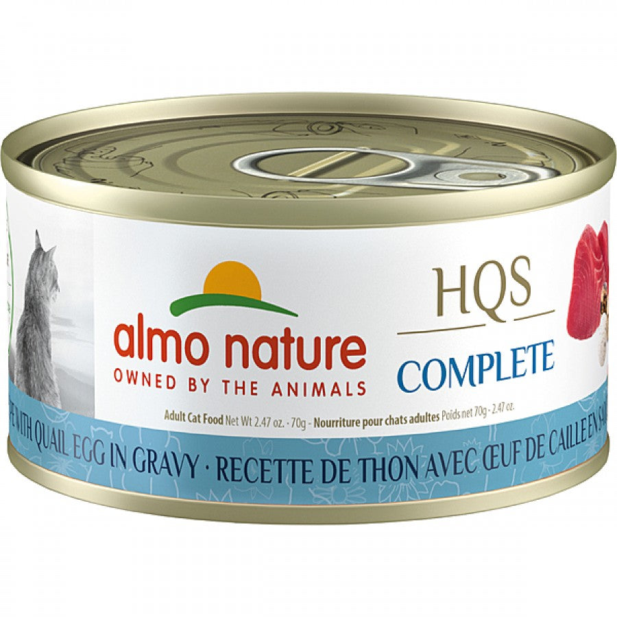 LocalID_58606 Almo Nature - HQS TUNA and QUAIL EGG in Gravy Cat Food - 70GM (2.47oz)