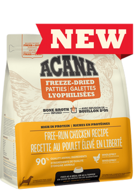 LocalID_56138 Champion Foods - Acana Freeze Dried Morsels FREE-RUN CHICKEN Dog Food