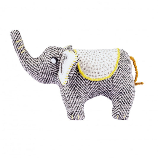 Resploot - Dog Toy - Asian Elephant - Sri Lanka Plush Dog Toy - 22 x 17 CM (9x7in)