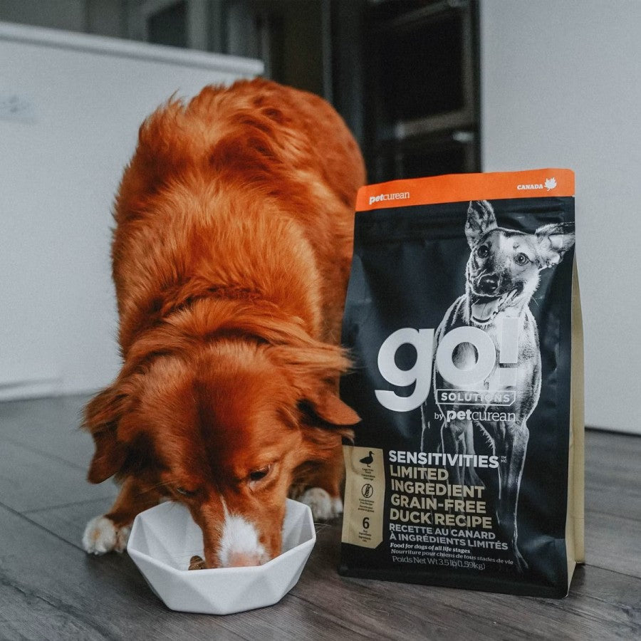 LocalID_67773 Petcurean - GO! Sensitivities GF LID DUCK Dry Dog Food - 9.98KG (22lb)