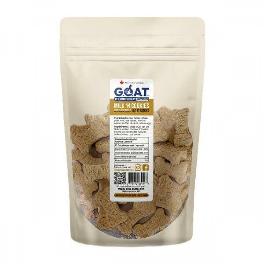 LocalID_69688 Happy Days - Milk'N'Cookies with PEANUT BUTTER Dog Treat - MEDIUM