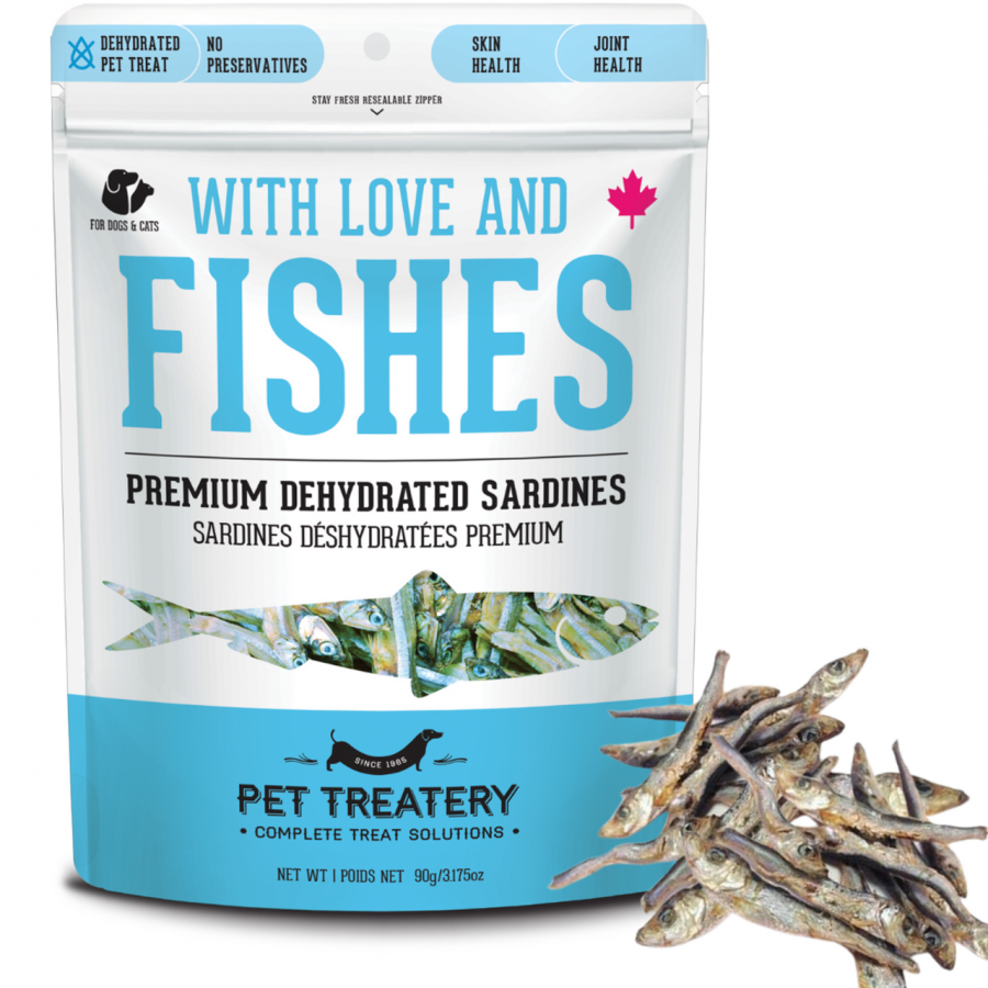 LocalID_68288 Granville Island - With Love and Fishes SARDINE Dog Treats - 210GM (7.4oz)