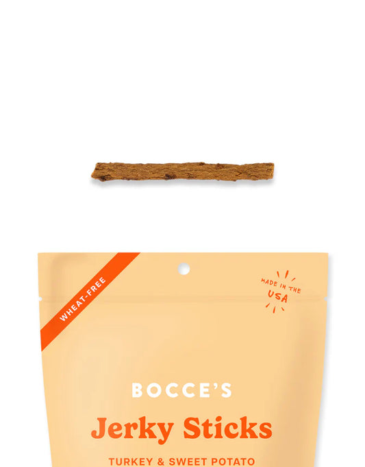 LocalID_67182 Bocce's Bakery - Dog Grazers Jerky Sticks - Turkey & Sweet Potato - 113GM (4oz)