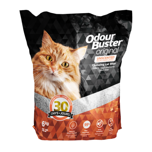 LocalID_57329 Odour Buster - ORIGINAL Cat Litter - 6KG (13.2lb)