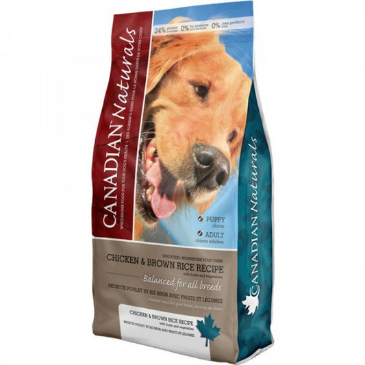 LocalID_32371 Canadian Naturals - VALUE CHICKEN and BROWN RICE Dry Dog Food - 13.6KG (30lb)