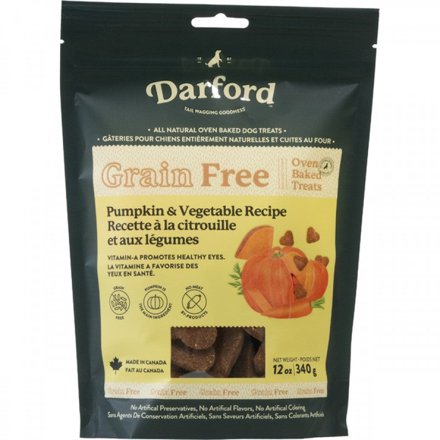 LocalID_71559 Darford - Grain Free PUMPKIN Recipe Dog Treat - 340GM (12oz)
